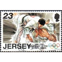 Jersey, Chanel Islands 1996. 23p Value. Centenary of Olympic Games. Fine Used