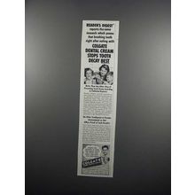 1950 Colgate Ribbon Dental Cream Ad - Same Research