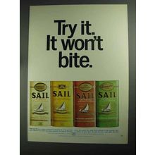 1968 Sail Pipe Tobacco Ad - Try It. It Won't Bite