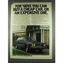 1978 Volvo 242 Car Ad - For $6645 You Can Buy