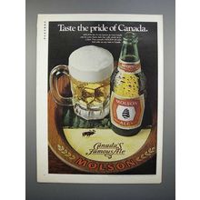 1980 Molson Ale Ad - The Pride of Canada