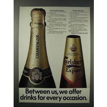 1984 Carlsberg Export Beer Ad - Every Occasion