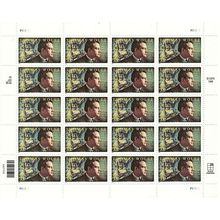 Novelist Thomas Wolfe Sheet of Twenty 33 Cent Postage Stamps Scott 3444
