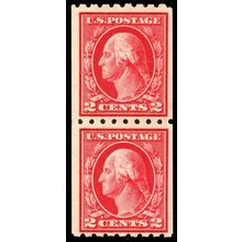 411, Mint VF NH Pair, Paste-up Pair and Single Stamp Cat $132.50 - Stuart Katz