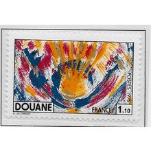FRANCE 1976 MINT UNMOUNTED MNH ART ABSTRACT DOUANE