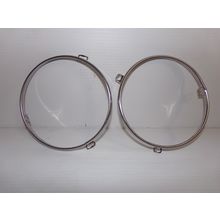 1970 Plymouth Barracuda Cuda Headlight Retaining Rings OEM 72 73 74