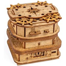 Idventure Cluebox - Davy Jones Locker - Escape Room Game - Puzzle Box - Gift Box