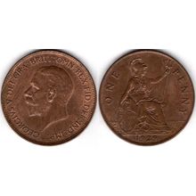 Great Britain. George V. Penny 1929. dy23512
