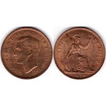 Great Britain. George VI. Penny 1938. dy23518
