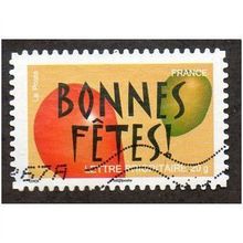 FRA 2008 (55c) 'GREETINGS -BONNES FETES' FINE USED (EBID11139)