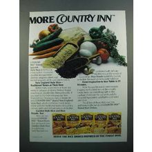 1986 Uncle Ben's Country Inn Rice Ad