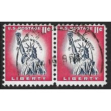 1954/1973 Michel 666 - fine used (o) - pair