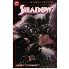 THE SHADOW ' Seven Deadly Finns ' issue # 6 (1987)