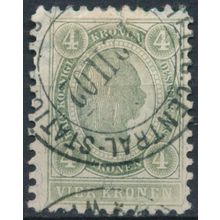Emperor Franz Josef I: 4k P10½ - Austria 1899 - FH - MiNr 83B