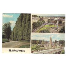 BLAIRGOWRIE, SCOTLAND used postcard 1973 =