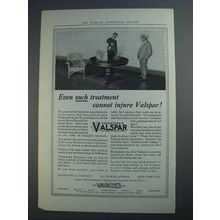 1914 Valentine's Valspar Ad - Even Such Treatment