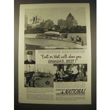 1949 Canadian National Railway Ad - East or West