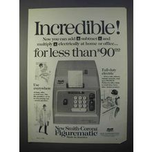 1966 Smith-Corona Figurematic Ad - Incredible!