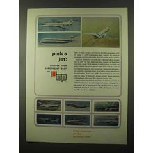 1966 UOP Universal Oil Products Ad - Pick a Jet