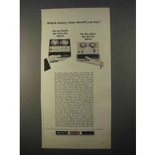 1966 Sony 900-A and 907 Tape Recorder Ad - Which?