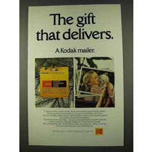 1973 Kodak Prepaid Processiner Ad - Gift Delivers