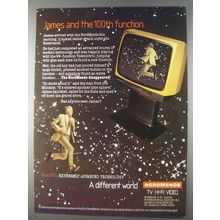 1980 NordMende Television Ad - James and 100th Function