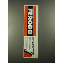 1988 Ferodo Brakes Ad - What's Stopping You?