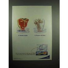 2000 Ziploc Double Guard Freezer Bag Ad - Frozen Steak