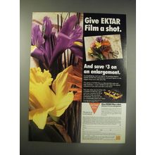 1990 Kodak Ektar 25 Film Ad - Give Ektar film a shot