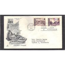 FDC Rose Craft 8c 15c Scenes (Cachet-Typed/A) CV39282