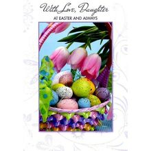 With Love Daughter At Easter And Always - Easter Greeting Card - 22887