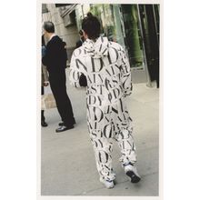 American Big Letters Fashion Statement Jacket Award Photo Postcard