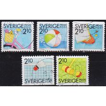 SCHWEDEN SVERIGE [1989] MiNr 1539 ex ( O/used ) [01] div. Zähng.