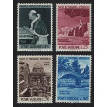 Vatican Pope Paul's Visit to the Holy Land 4v 1964 MNH SG#419-422 Sc#375-378