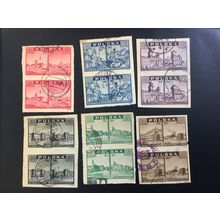 ICOLLECTZONE Poland 374-79 VF used pairs