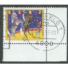 GER 1992 100pf 'ERNST JAKOB RENZ '(CORNER MARGIN) FINE USED (EBID49-437)