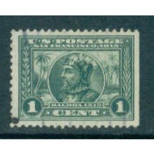 Used 397 1c Vasco Balboa Almost Very Fine C2931
