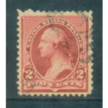 Used 220 2c George Washington Fine A13991