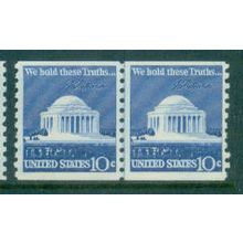 1520 10c Jefferson Memorial Fine MNH CLP B0777