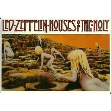 Music LED ZEPPELIN "Houses of the Holy" Postcard (D'Tag 2/1064)