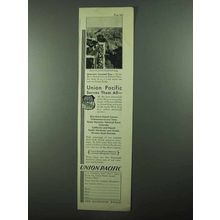 1931 Union Pacific Railroad Ad - Serves Them All