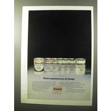 1970 Texaco Havoline Motor Oil Ad - An Oil Change