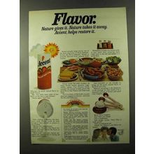 1973 Accent Flavor Enhancer Ad - Nature Gives It