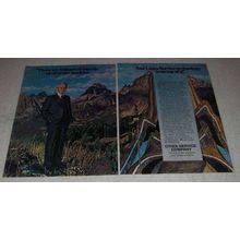 1981 Cities Service Company Ad - Barrels in Rockies