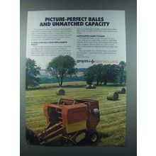 1985 Sperry New Holland Baler Ad - Picture-Perfect