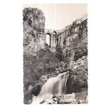 NEW BRIDGE, RONDA, COSTA DEL SOL, SPAIN unused vintage postcard =