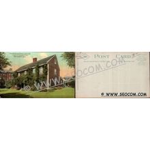 CT New London Postcard The Hempstead House Built 1678 Truman & Hempstead S~2001