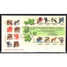 FDC Jackson 1757 13c Souvenir Sheet (Cachet-U/A) Box0683