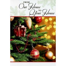 From Our House To Your House - Christmas Greeting Card - 21280