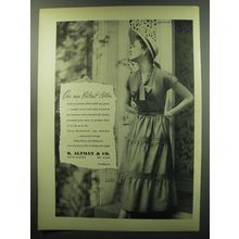 1949 B. Altman & Co. Dress Ad - photo by Jane Troxell - Our own